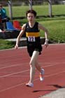 Lynn Harding (Houghton) taking part in the 1500 and 3000 metres at the North of England, Div. 4E, Whitley Bay.